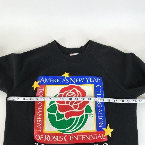 Vintage Tournament of Roses Centennial Sweatshirt Women's Large 1989 Rose Bowl - Picture 11 of 15